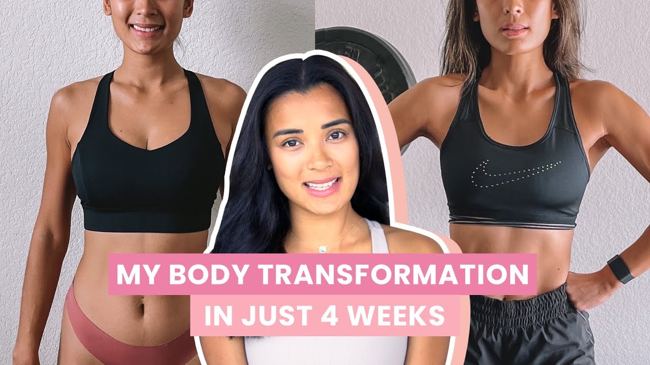 My Body Transformation in 4 Weeks | Michelle Madrigal