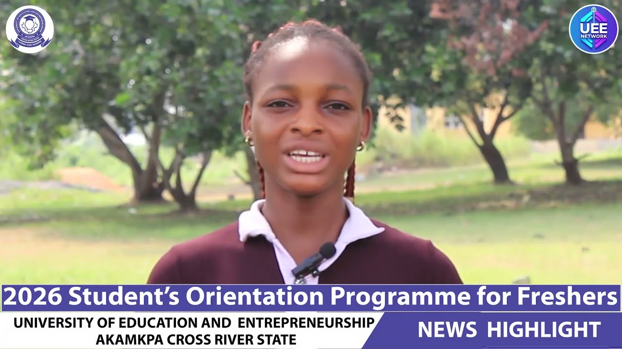 2026 student’s orientation programme for freshers 
