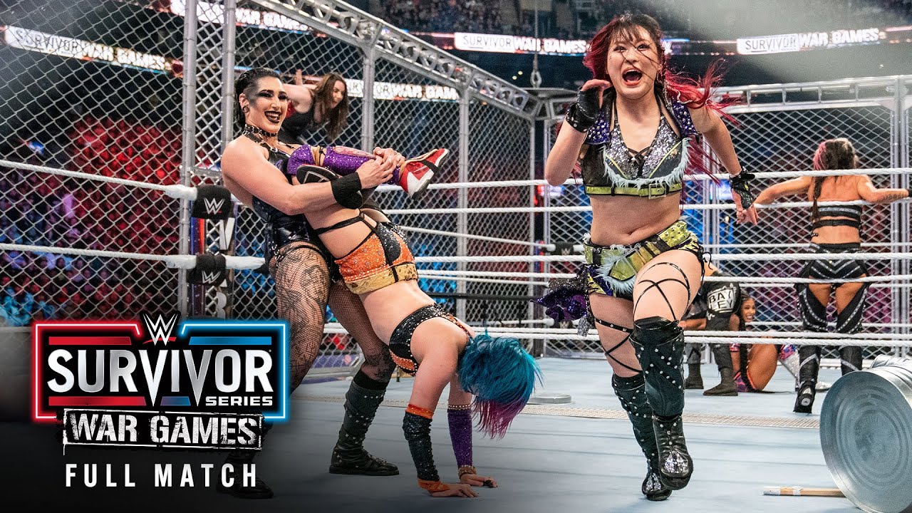 ПОЛНЫЙ МАТЧ: женский матч WarGames: Survivor Series: WarGames 2022