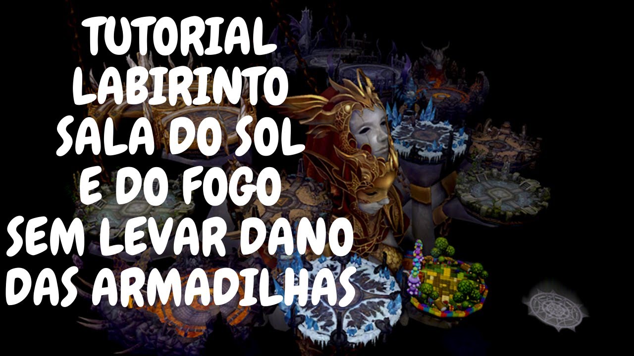 Cabal Online - Tutorial labirinto ( sala do sol e do fogo)/ Como não levar hit