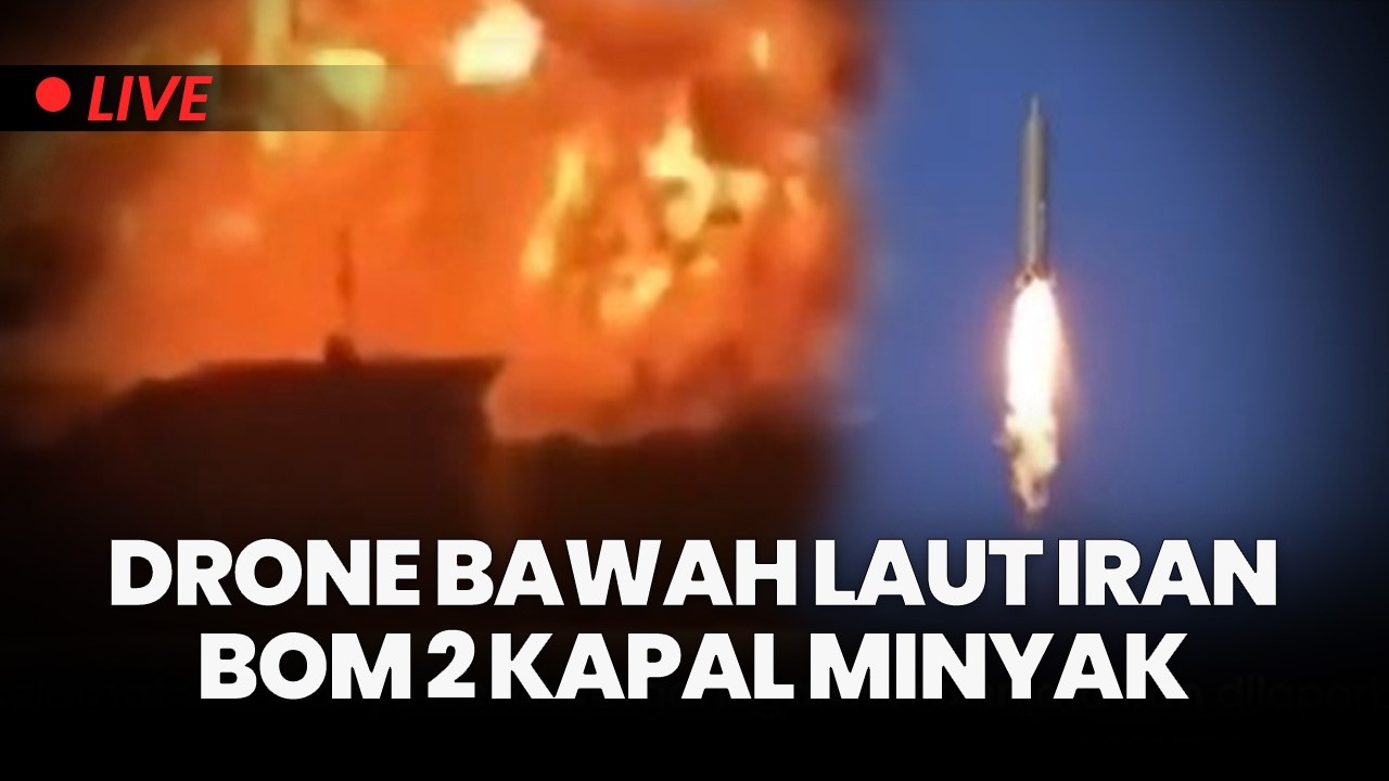 🔴Perang Timur Tengah Drone Bawah Laut Iran Bom 2 Kapal Minyak, Iran Perluas Operasi dengan Hizbullah