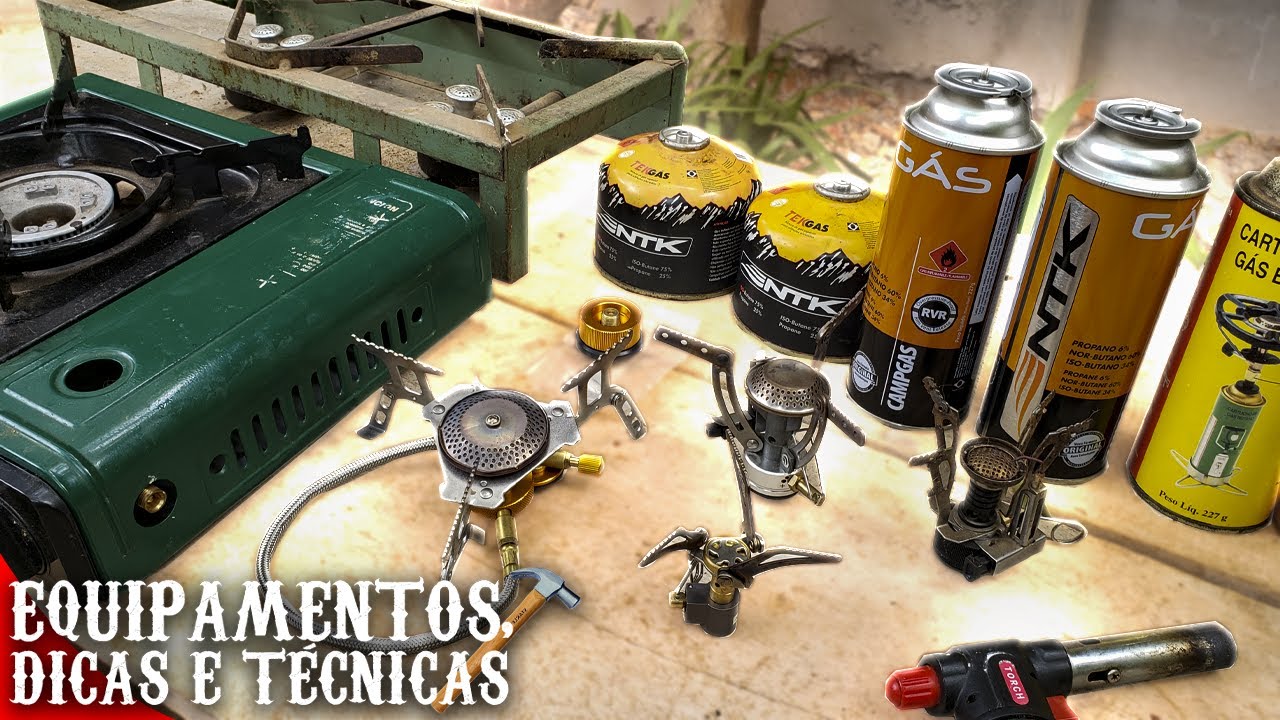 FOGAREIROS PARA CAMPING, PESCA E ATIVIDADES MATEIRAS - MODELOS, DICAS E QUAL COMPRAR