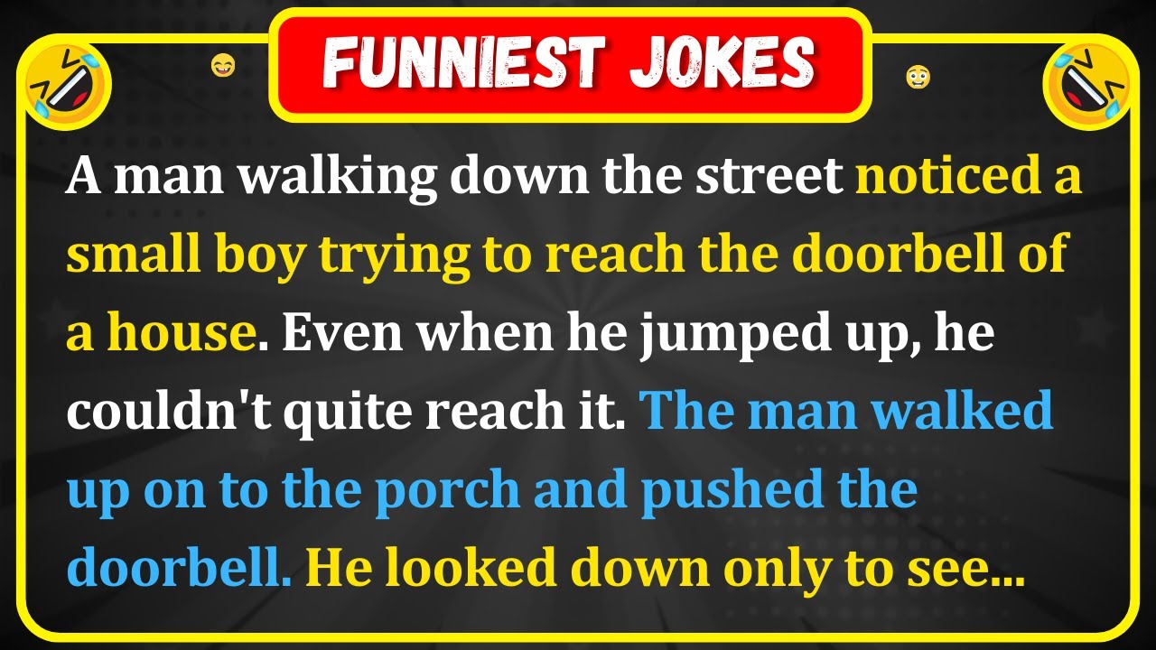 🤣4 good clean jokes that  will make you laugh hard - really funny jokes