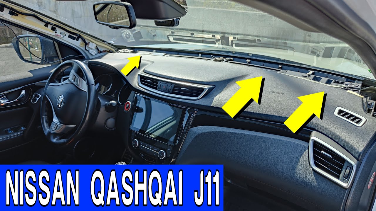 Vibrazione Cruscotto Nissan Qashqai Come Smontare La Fascia Di Copertura Del Cruscotto e Tweeter