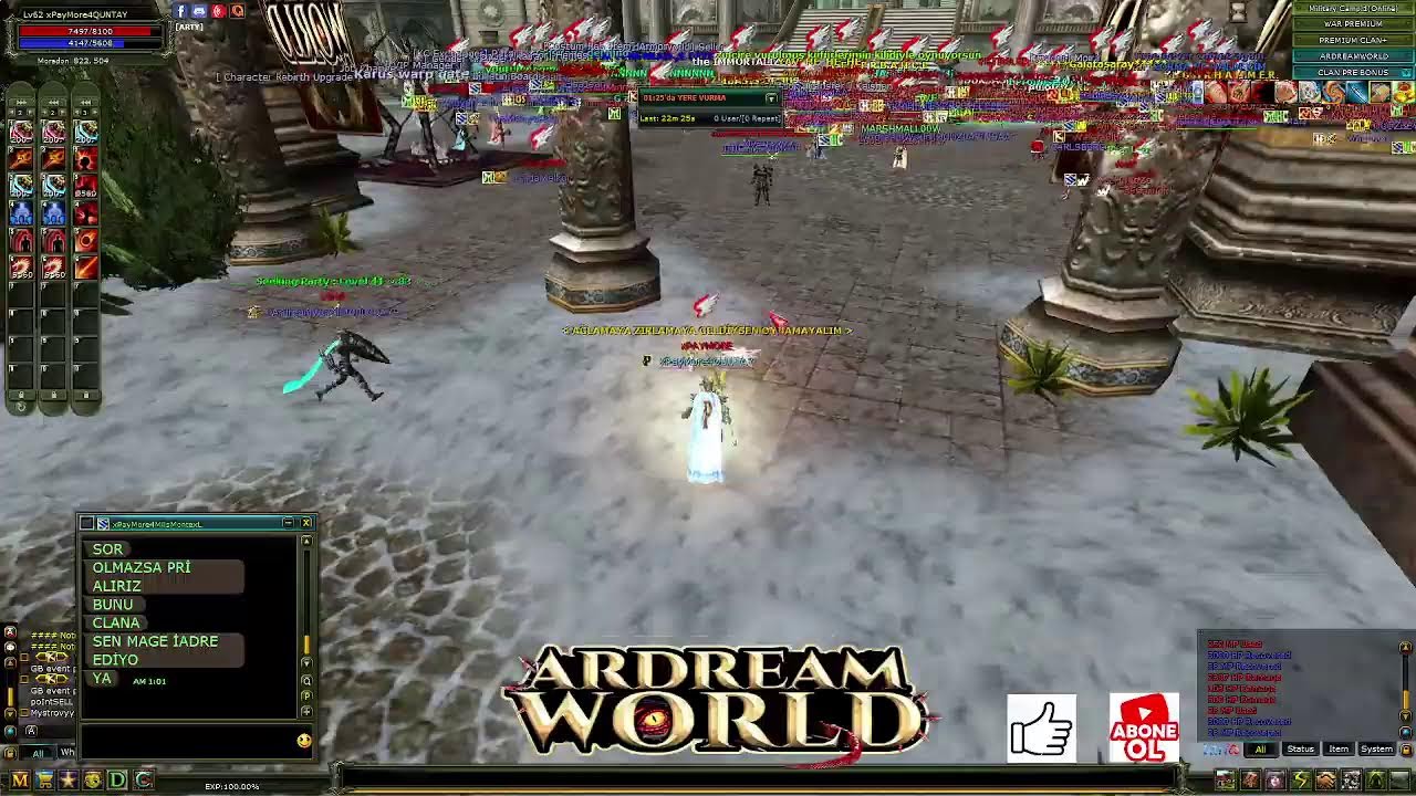 ️#ardreamworld  #knightonline 📢QUNTAY🔥MAGE AKŞAM PK SI  🔥#GMR