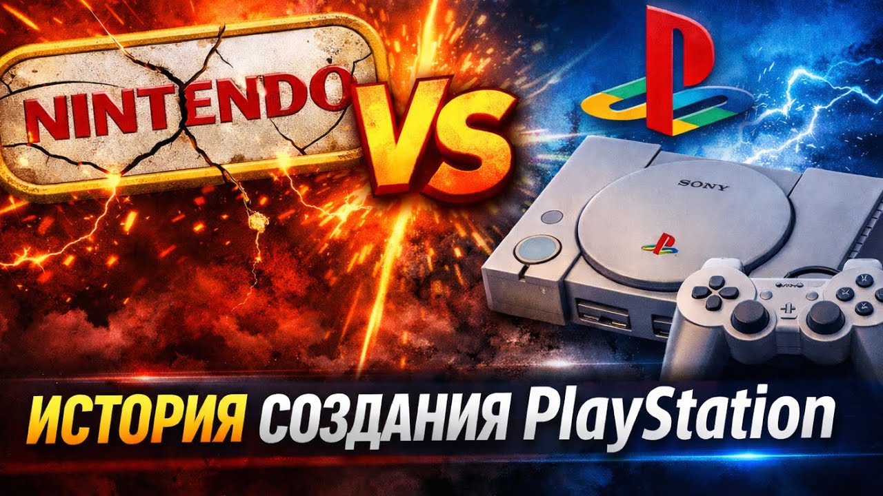 Как Sony отомстила Nintendo? История создания PlayStation