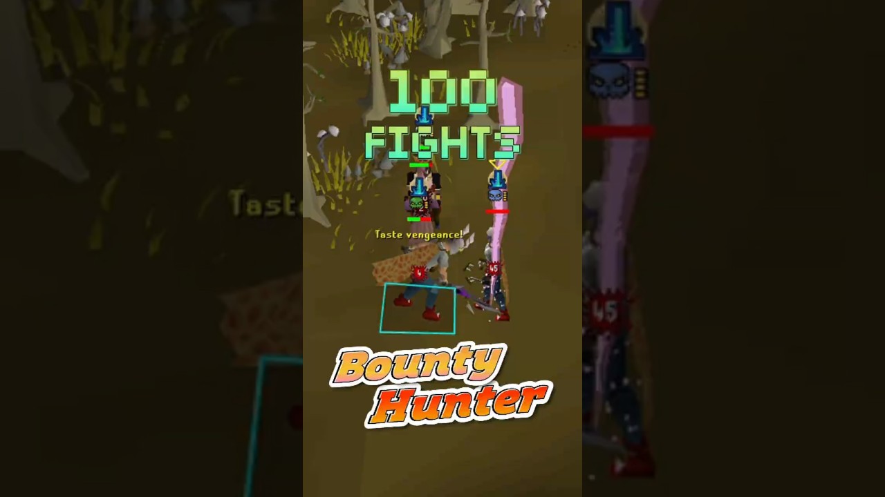 100 BH Fights (Learning to PK)  #osrs #oldschoolrunescape #osrspking