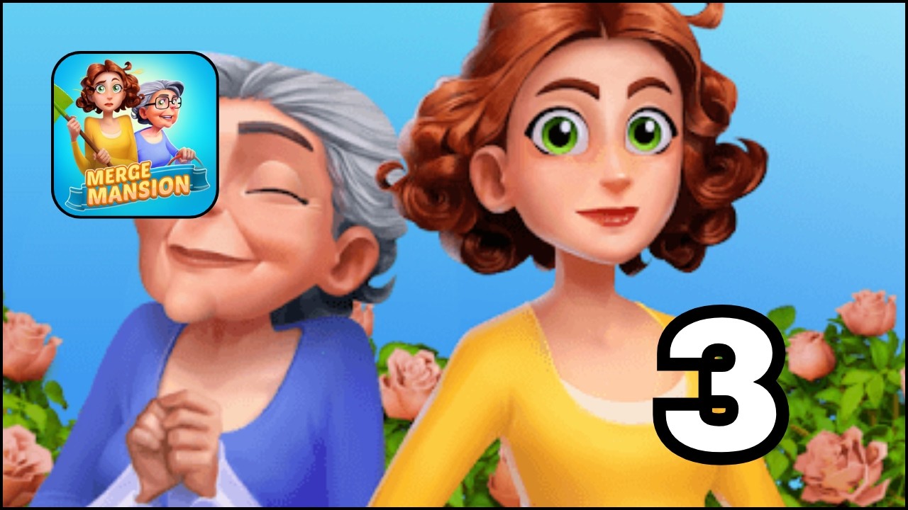Merge Mansion: Mystery & Story - Gameplay Walkthrough Part 3 - Android Gameplay