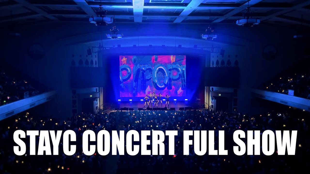 STAYC FULL CONCERT! [STAY TUNED] San Jose Civic CA 2025