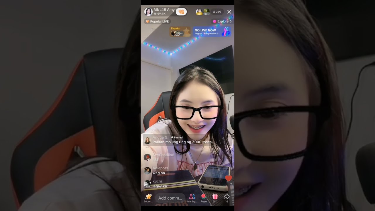 Amy, Angge and Team Mateluk Tiktok Live 09•03•24