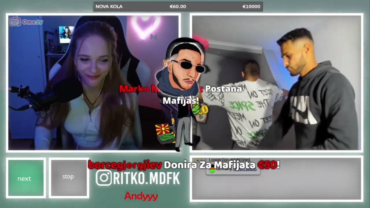 RITKO MDFK I PETRA NA OMEGLE **SPRDNJA, TWERK** (upoznavanje)