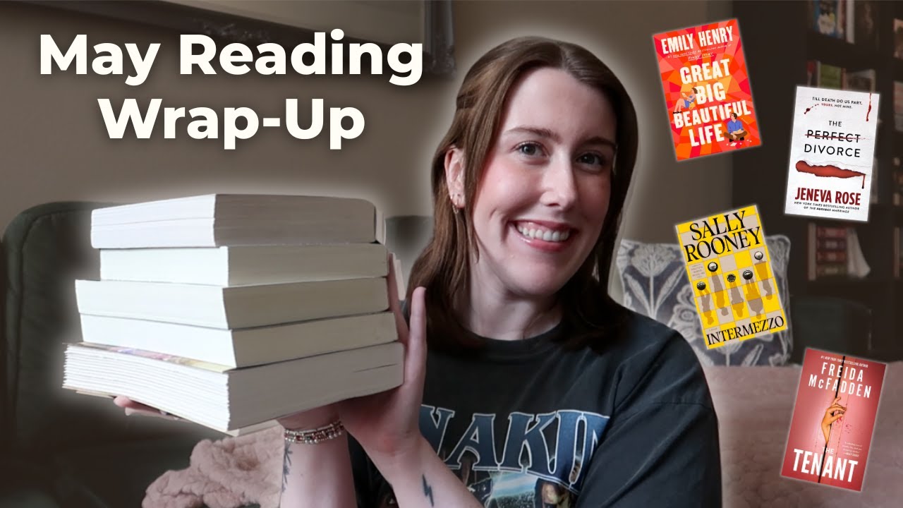 let's talk about the books i read in may | five stars, romance, & thrillers