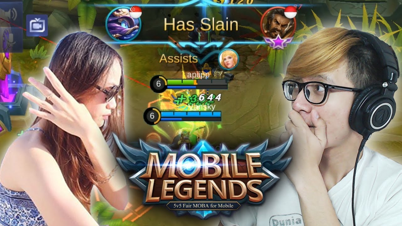 KETIKA GUA JAGAIN VANIA DELICIA DI MOBILE LEGENDS - MOBILE LEGENDS INDONESIA