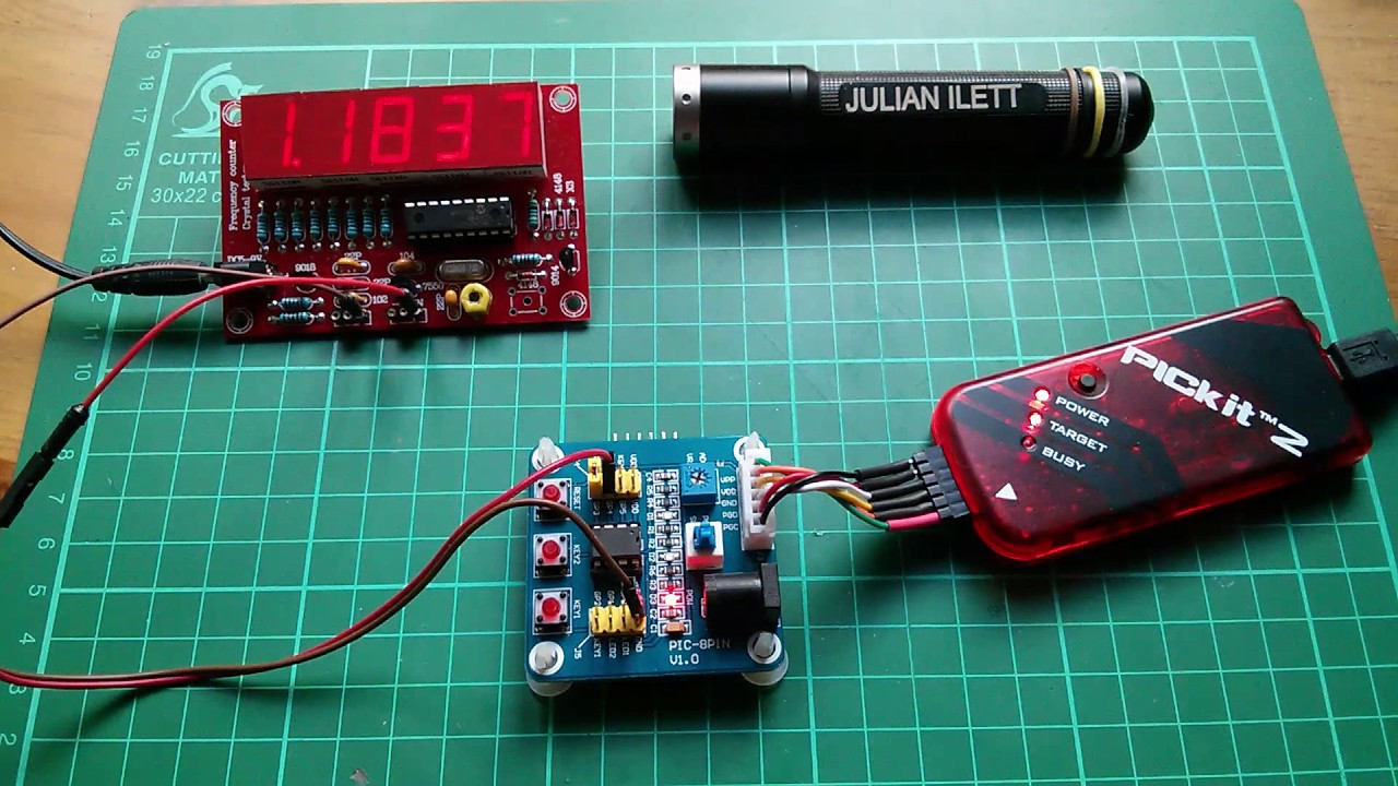 PIC Assembly Language Update: #1.1 - PCB schematic