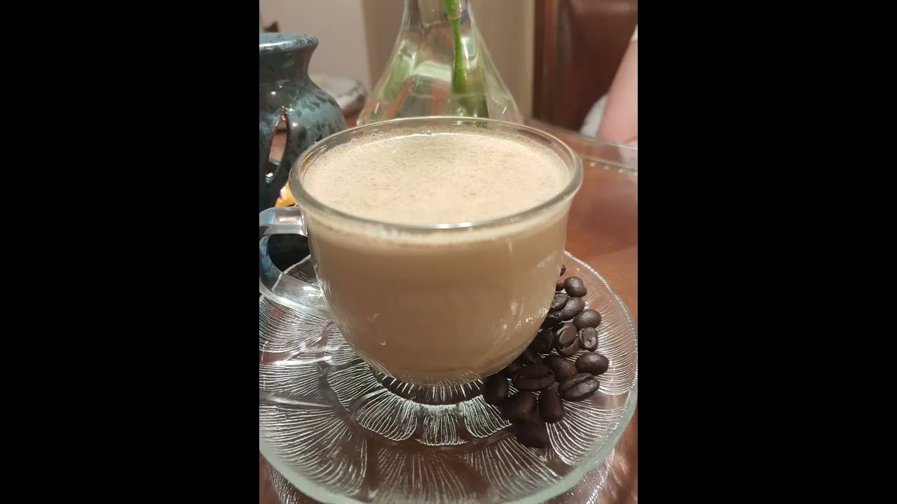 Turkish coffee with mastic