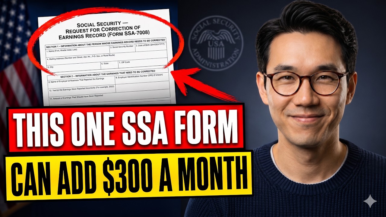 💰 THIS ONE SSA FORM Can Add $300 a Month to Your Check (Don't Ever Skip It)