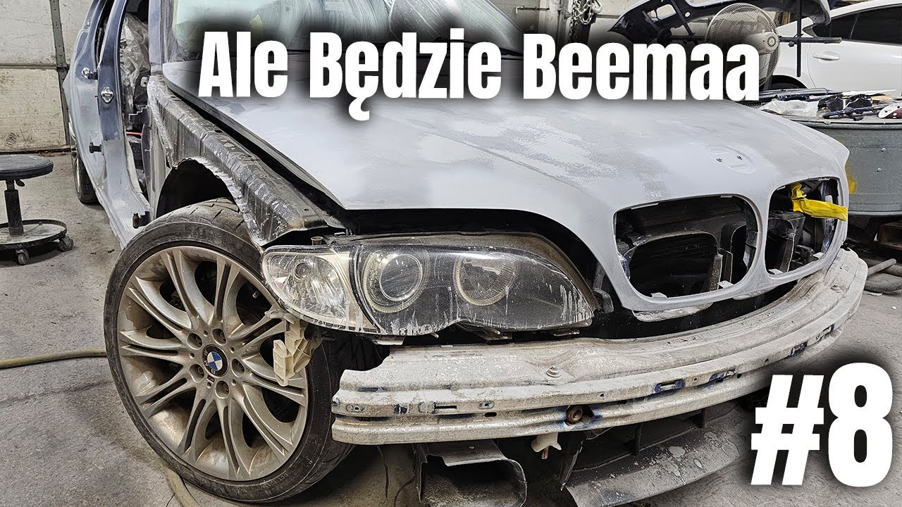 Przygotowanie pod malowanie - BMW  E46 330I ZHP