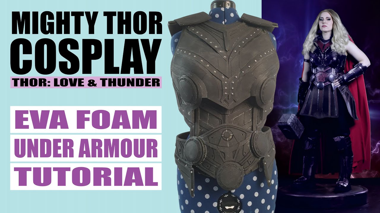 Thor: Love & Thunder Mighty Thor Cosplay Under Armour Top Tutorial