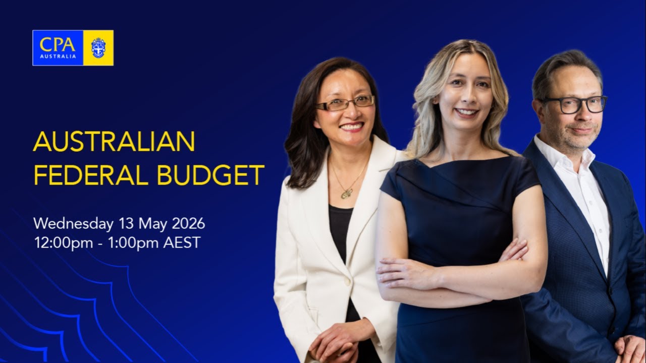 Australian Federal Budget 2026 Webinar