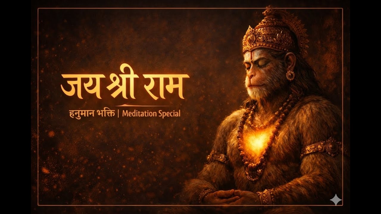 जय श्री राम | Hanuman Bhakti Meditation | Inner Peace & Ram Naam Jap
