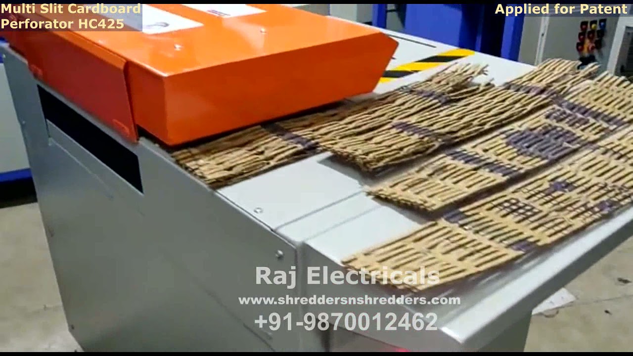 Multi  Slit Cardboard Perforator from Raj Electricals - +91-9870012462 - , +91-9786115110