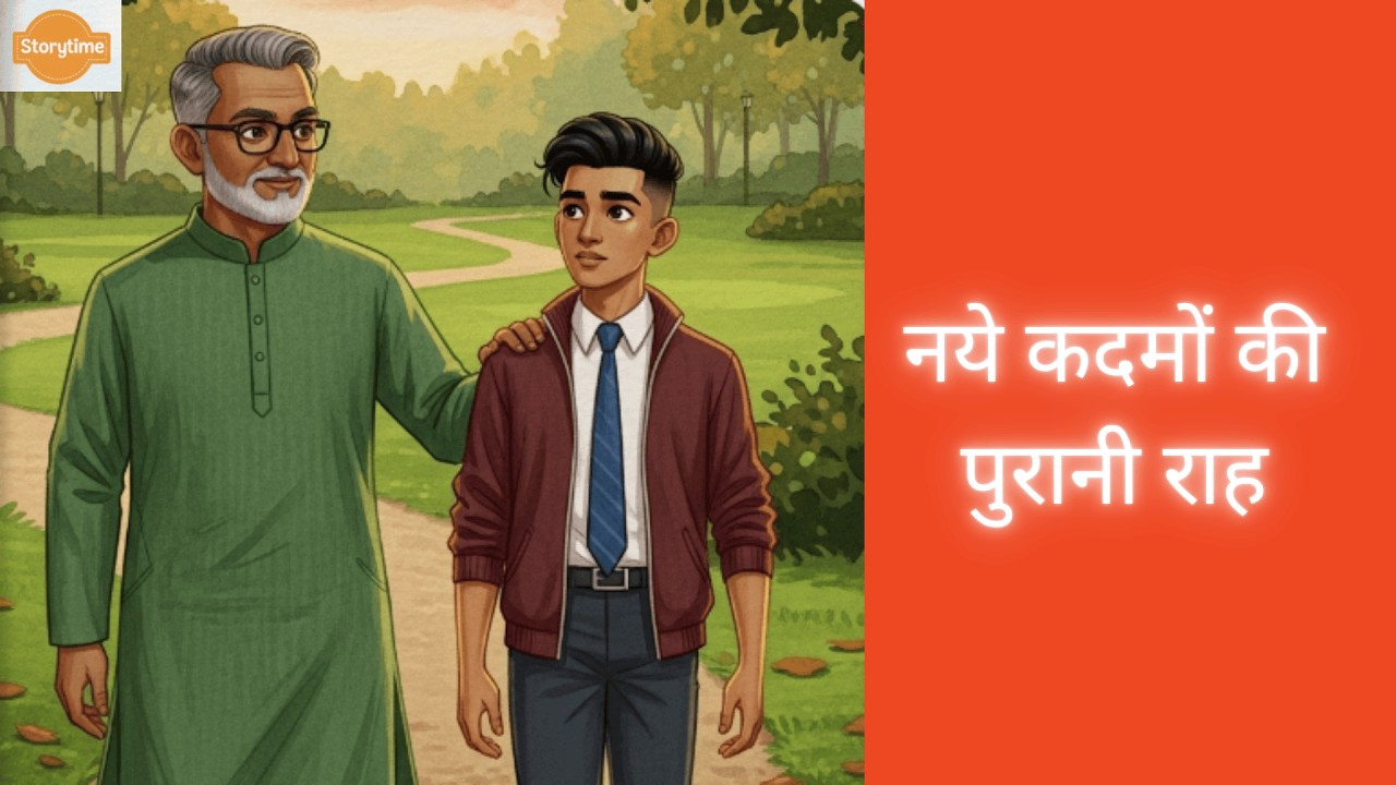 नये कदमों की पुरानी राह | Wholesome Animated Story #familyfriendly #cartoon #indiansong #animation