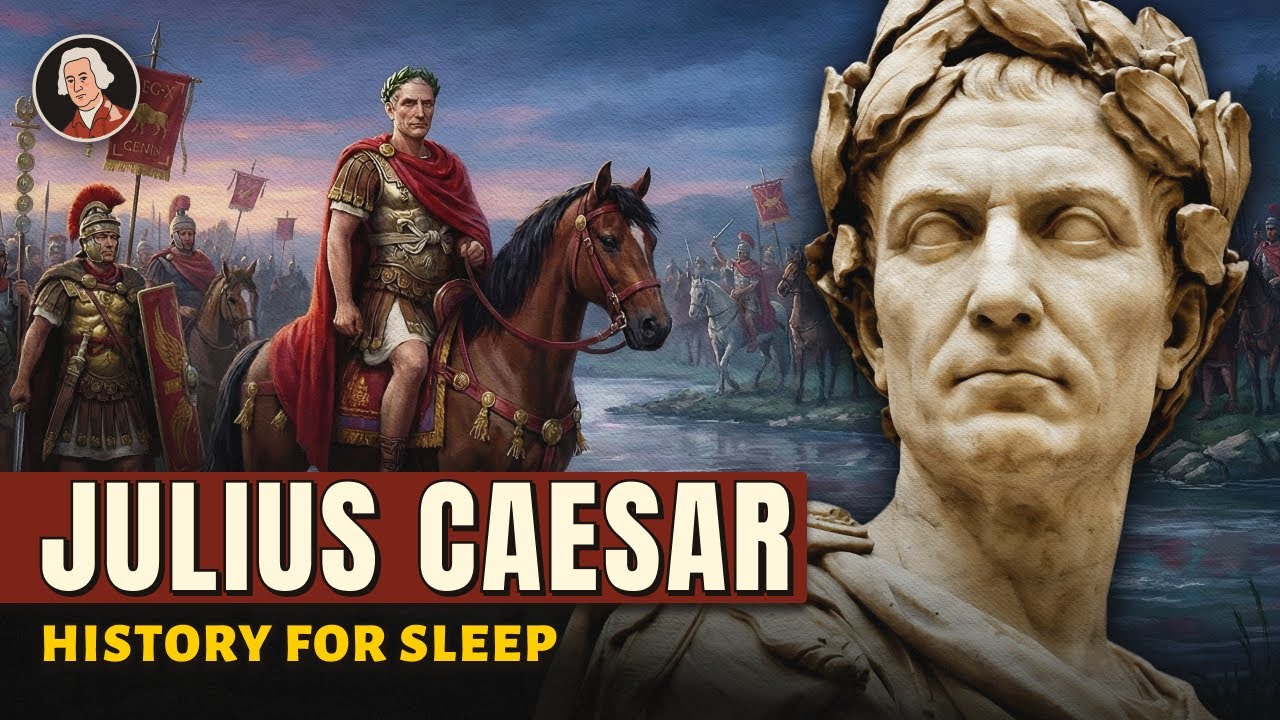 The Rise and Fall of Julius Caesar | History For Sleep