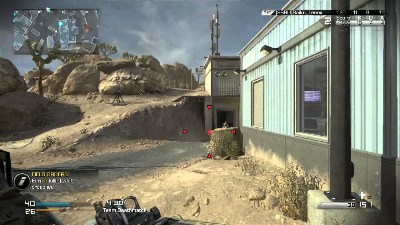Call Of Duty Ghost Wii U: Team Deathmatch Overlord Online With TheWon