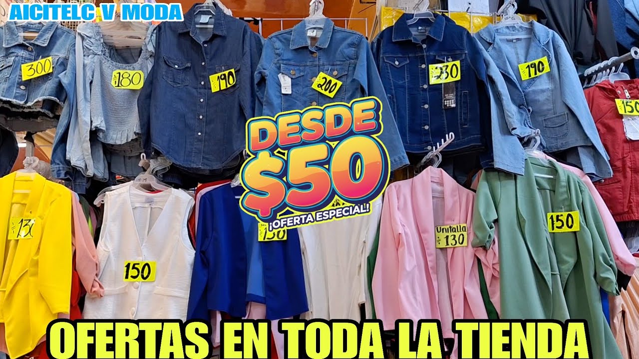 TIENDA CON OFERTAS Y PRECIOS INCREÍBLES😱‼️ | BLUSAS DESDE $50.- ROPA NUEVOS MODELOS DE PRIMAVERA 