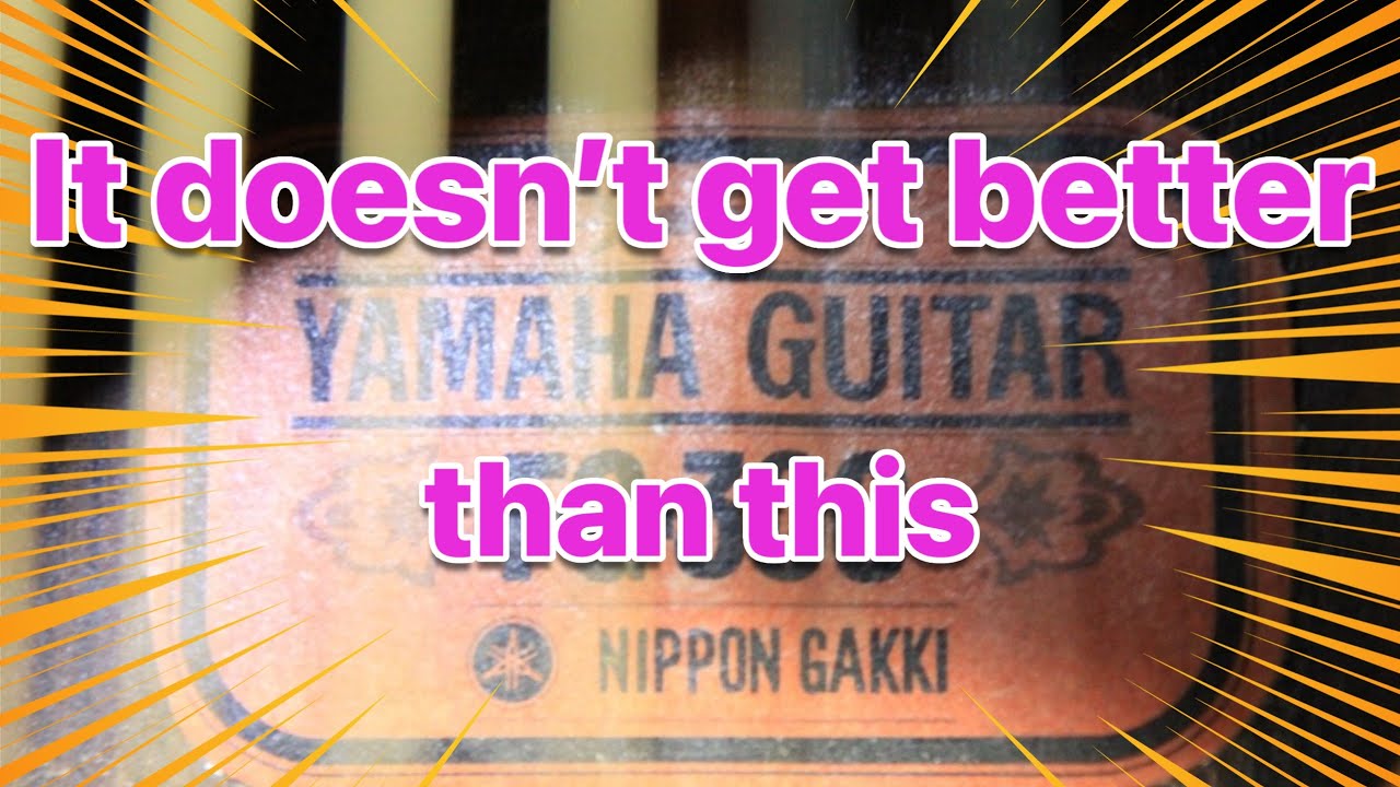 Yamaha FG Red Label! Unboxing the holy grail of Japanese vintage guitars!