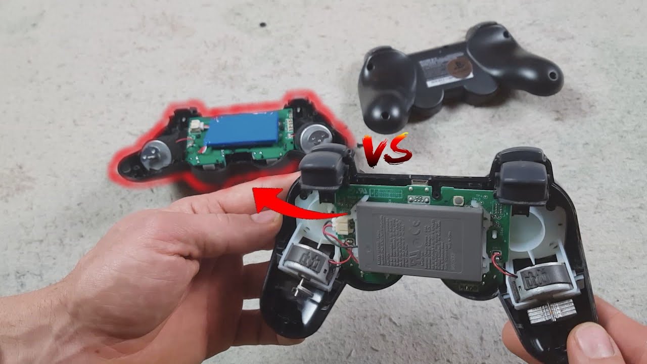 Sony Dualshock 3 𝐕𝐒 𝐅𝐚𝐤𝐞 Dualshock 3