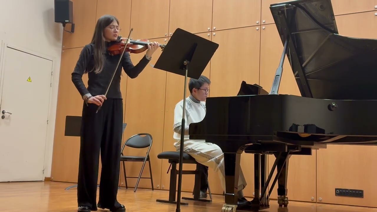 Ravel, Sonate posthume pour violon et piano, 19/01/2026