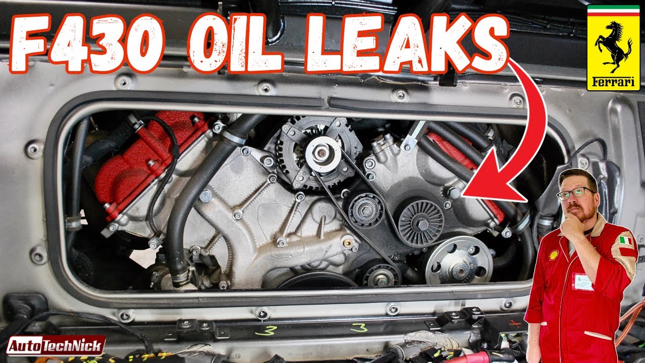 Why Your Ferrari F430 is Leaking Oil (and How to Fix it)