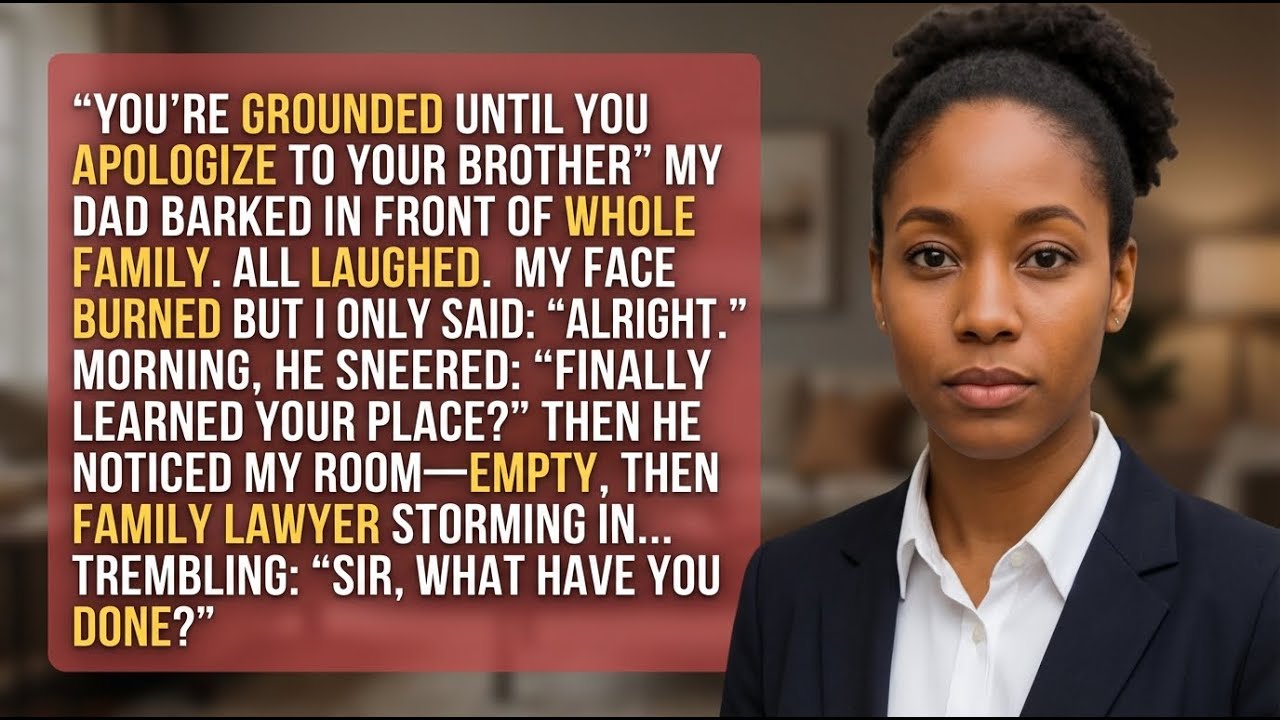 My Dad Grounded Me In Front Of 30 Relatives—Until His Lawyer Walked In And Revealed The Truth