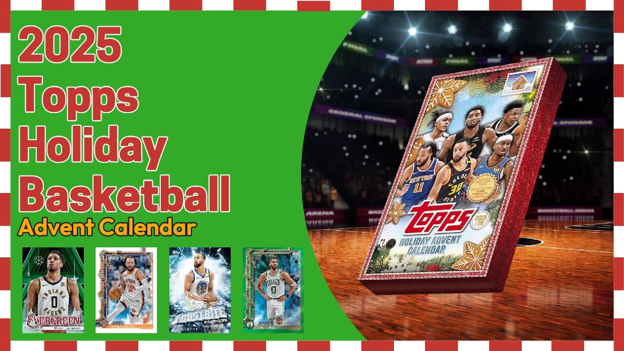 💥🎅🏻🏀🎄Cooper Flagg Die-Cuts!🎄 Wish List Die-Cuts!🎄 2025 #Topps Holiday Basketball Advent Calendar💥💥