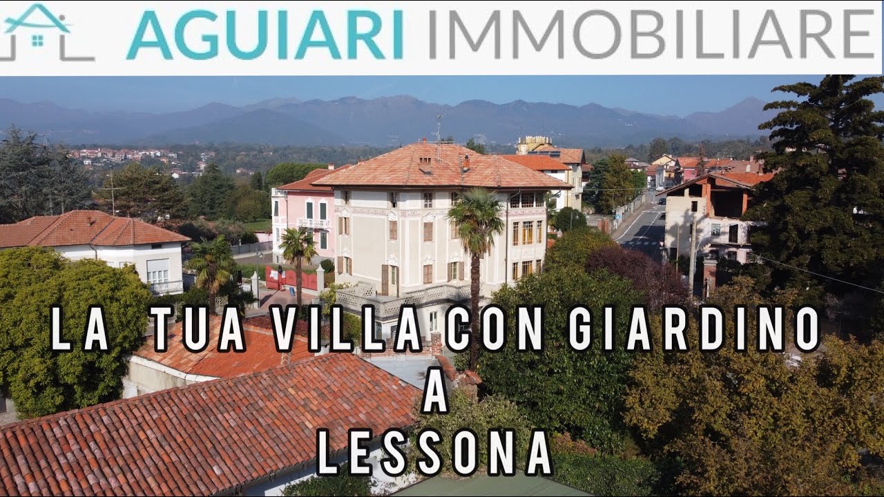 149.000€ LA TUA VILLA CON GIARDINO A LESSONA NEL BIELLESE🏡