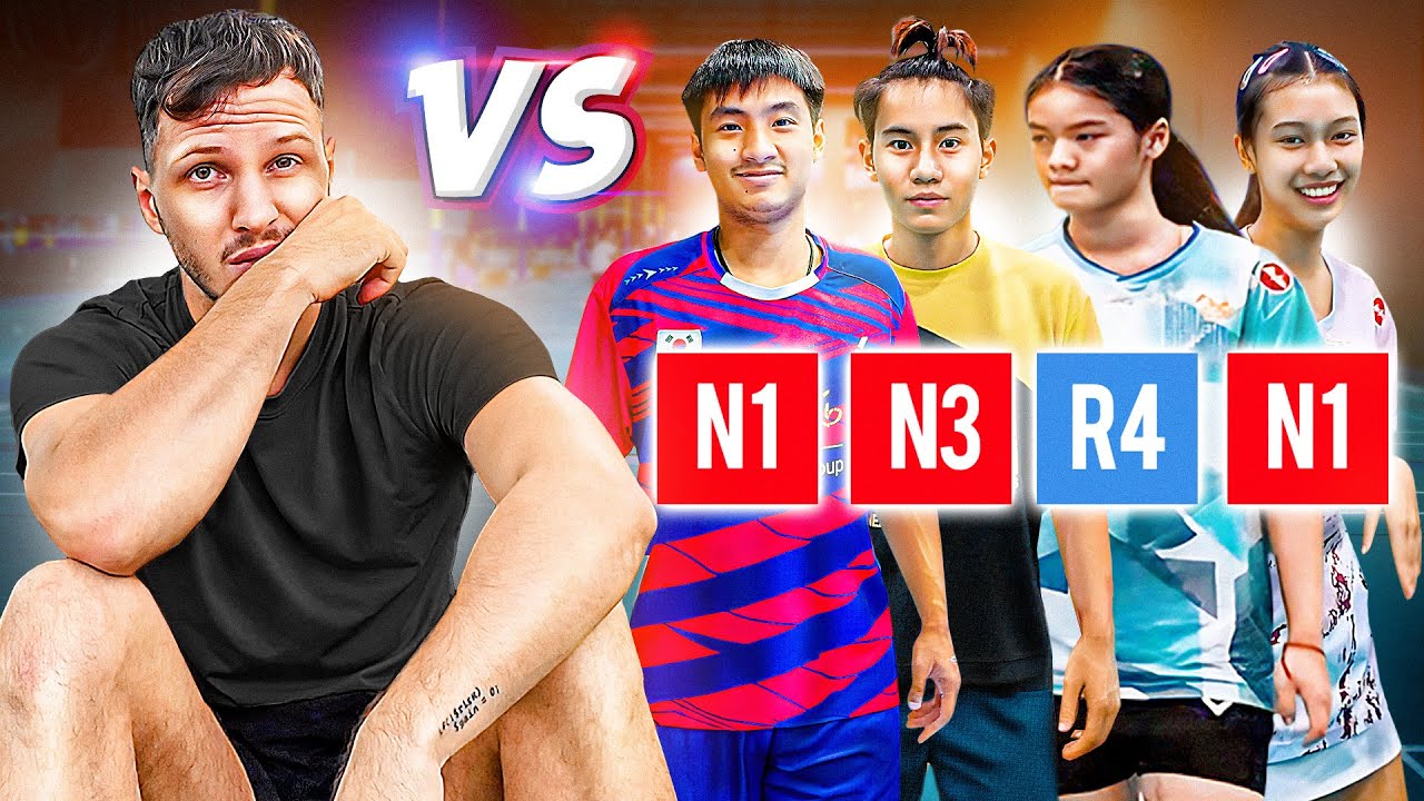 Je défie tous les joueurs de la Ponsana Academy (N3 VS N1, N2, N3, R4, R5) EP08