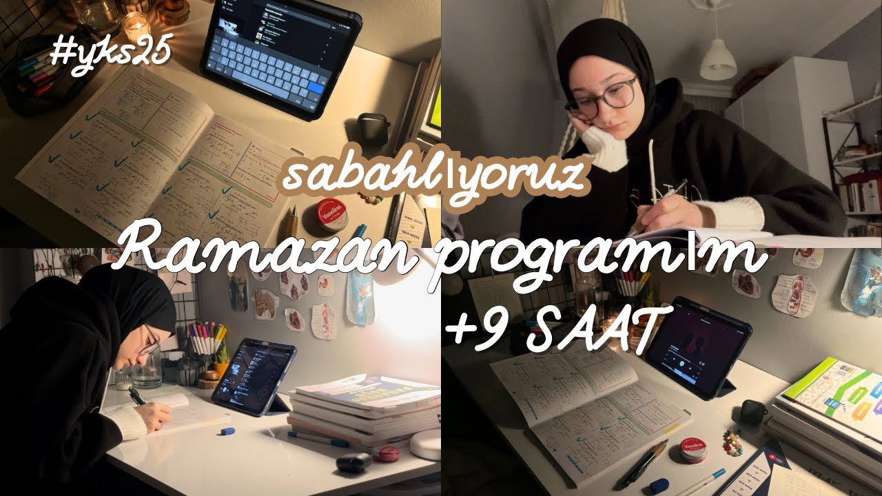 Gece çalışması, ders rutinim | MEZUN GÜNLÜKLERİ #yks2025