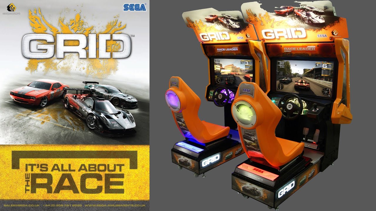 Race Driver GRID (Arcade) - All Tracks - Longplay