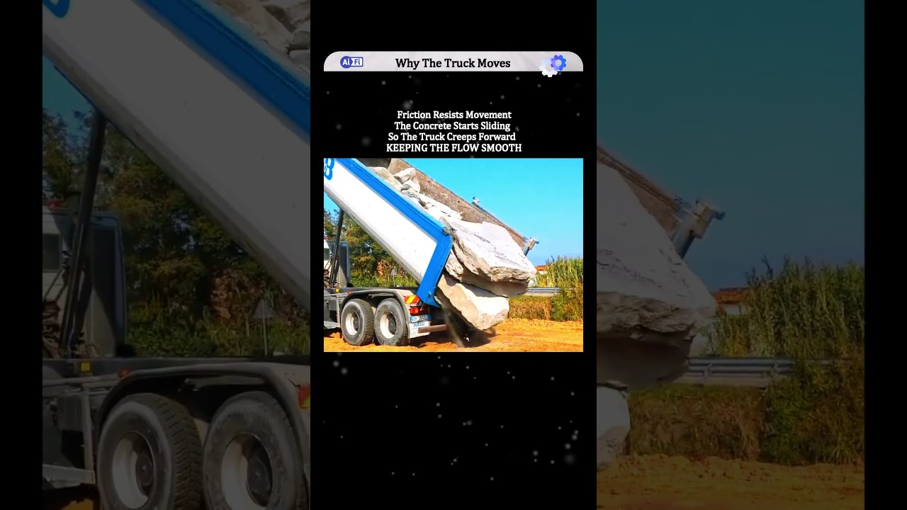 Why Dump Trucks Move While Unloading
