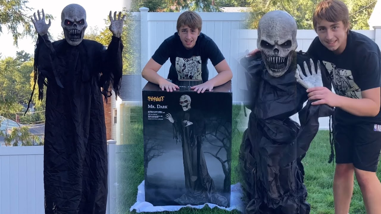 Spirit Halloween 2021 Mr. Dark Unboxing And Setup