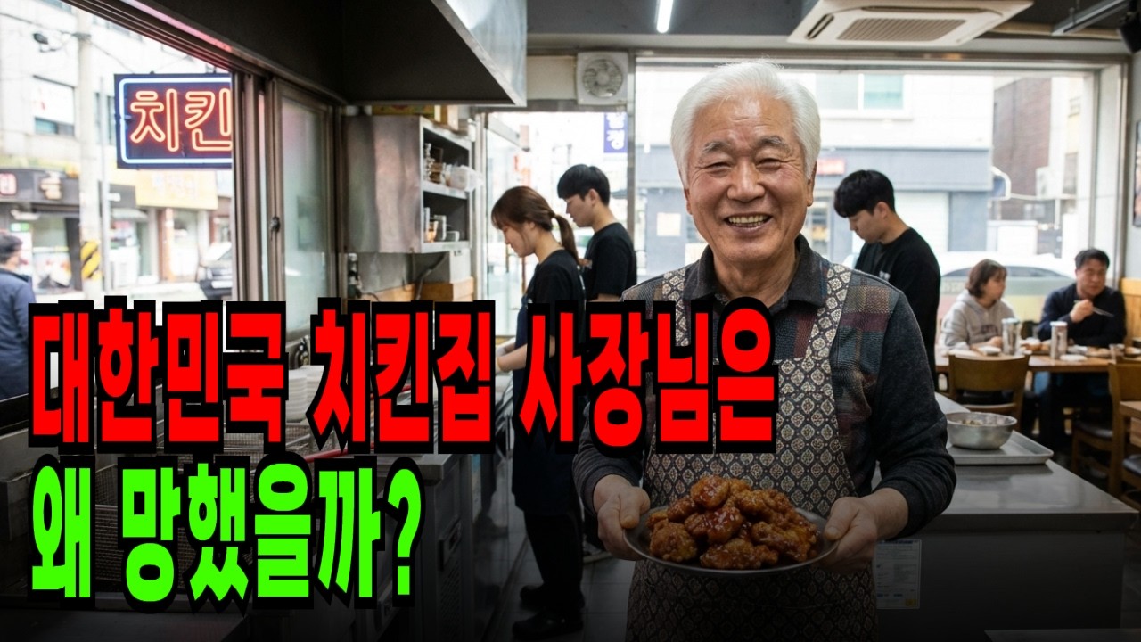 치킨집 사장님은 왜 망했을까, 대한민국 자영업 붕괴의 진짜 이유, 자영업현실
