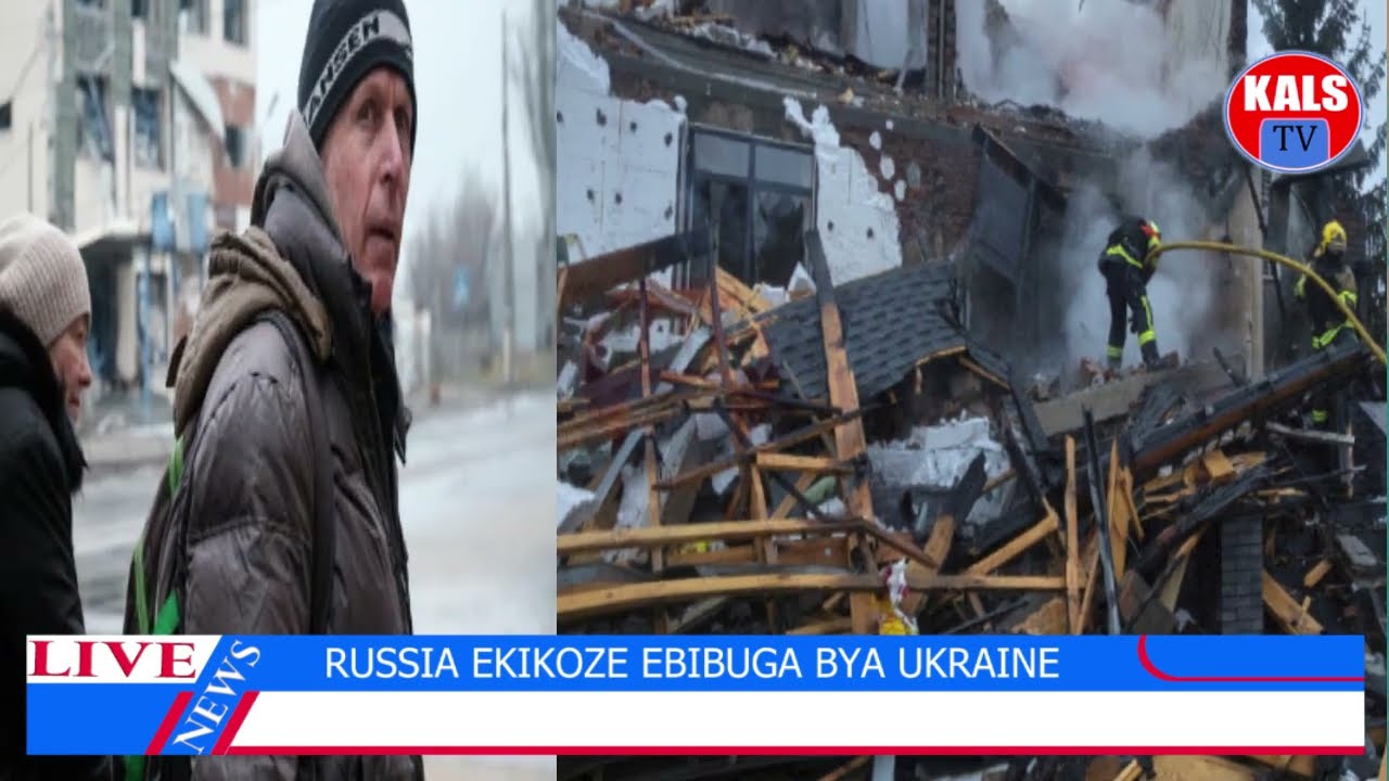 RUSSIA Ekoze Ekikambwe Ku Bibuga Bya Ukraine, Batwaliddemu Gye Bazaala Zelensky.