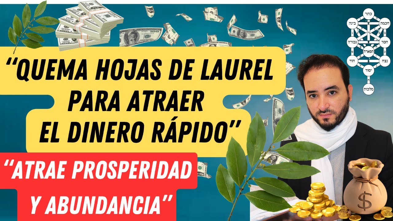 🔥🍃¡Quemar hojas de Laurel para atraer el Dinero Rápido! Atrae Abundancia y prosperidad 