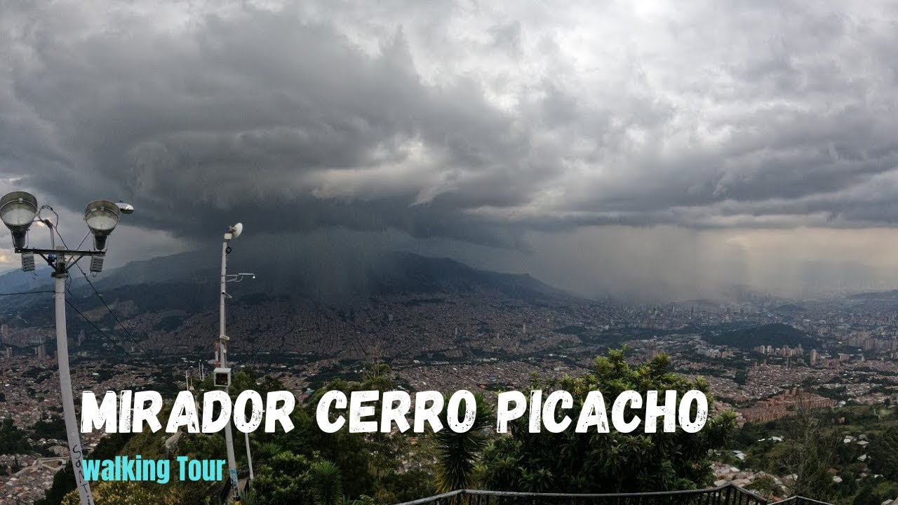 4K Medell&iacute;n Mirador Cerro el Picacho, La mejor vista a la ciudad recorrido pov 🇨🇴 Sin Destino
