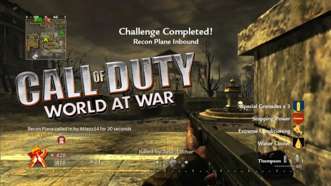 Call of Duty World at War - PS3 Multiplayer Gameplay in 2024