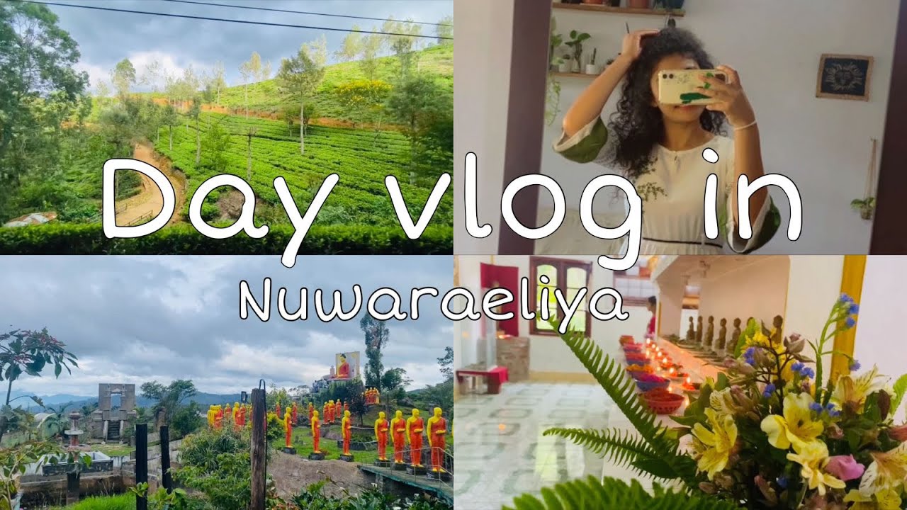 10 days study challenge|day09|🍓🌿📚නුවරඑලියෙ නිවාඩු දවසක්|හැංගිලා තියන මෙහෙ ලස්සන තැනක්|studyvlog🪻