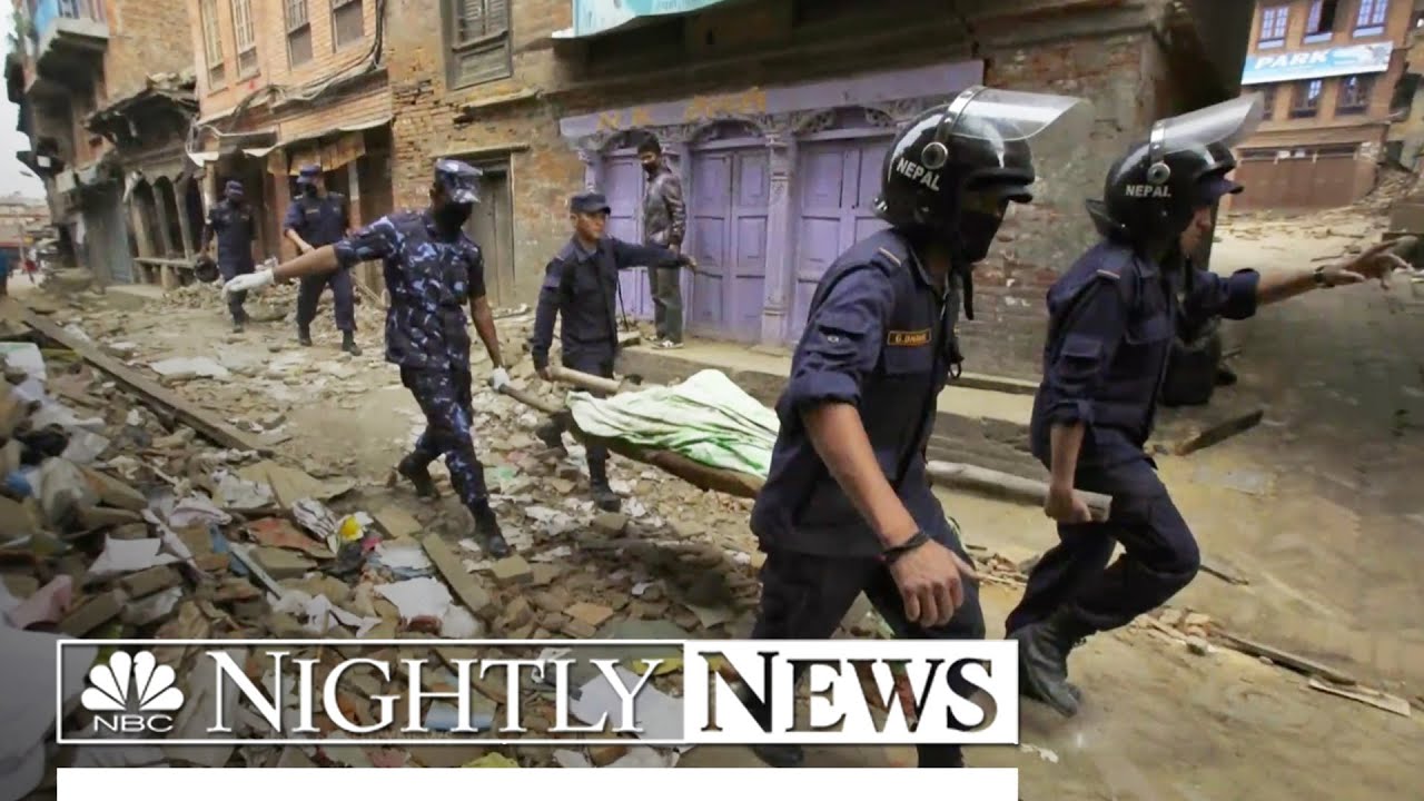 Earthquake Aftershocks Rock Nepal | NBC Nightly News