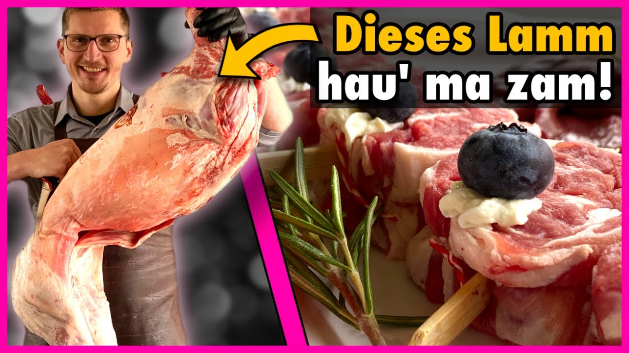 Ganzes LAMM ZERLEGT | Lamm Küchenfertig zerlegen