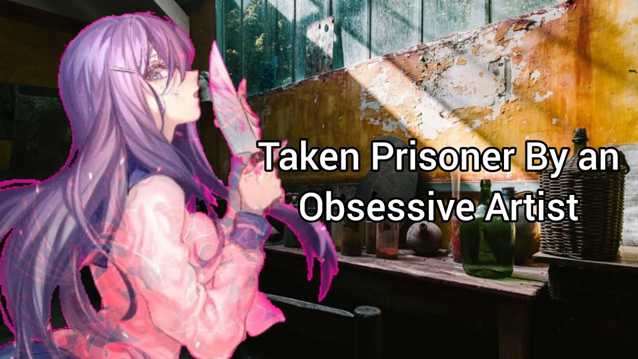 Taken Prisoner By an Obsessive Artist (Yandere) (Lesbian ASMR Audio Roleplay) (F4F)